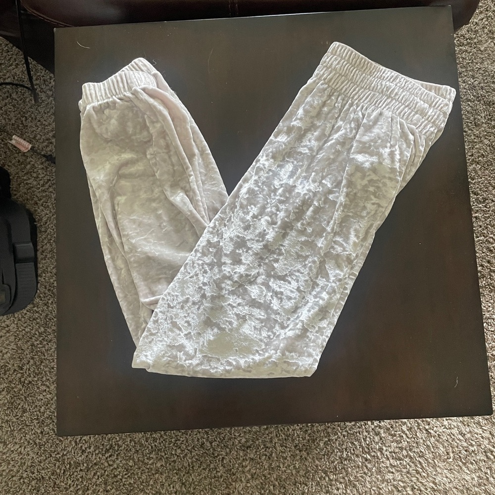 Victoria's Secret Track Pants Luxurious Velvet Joggers